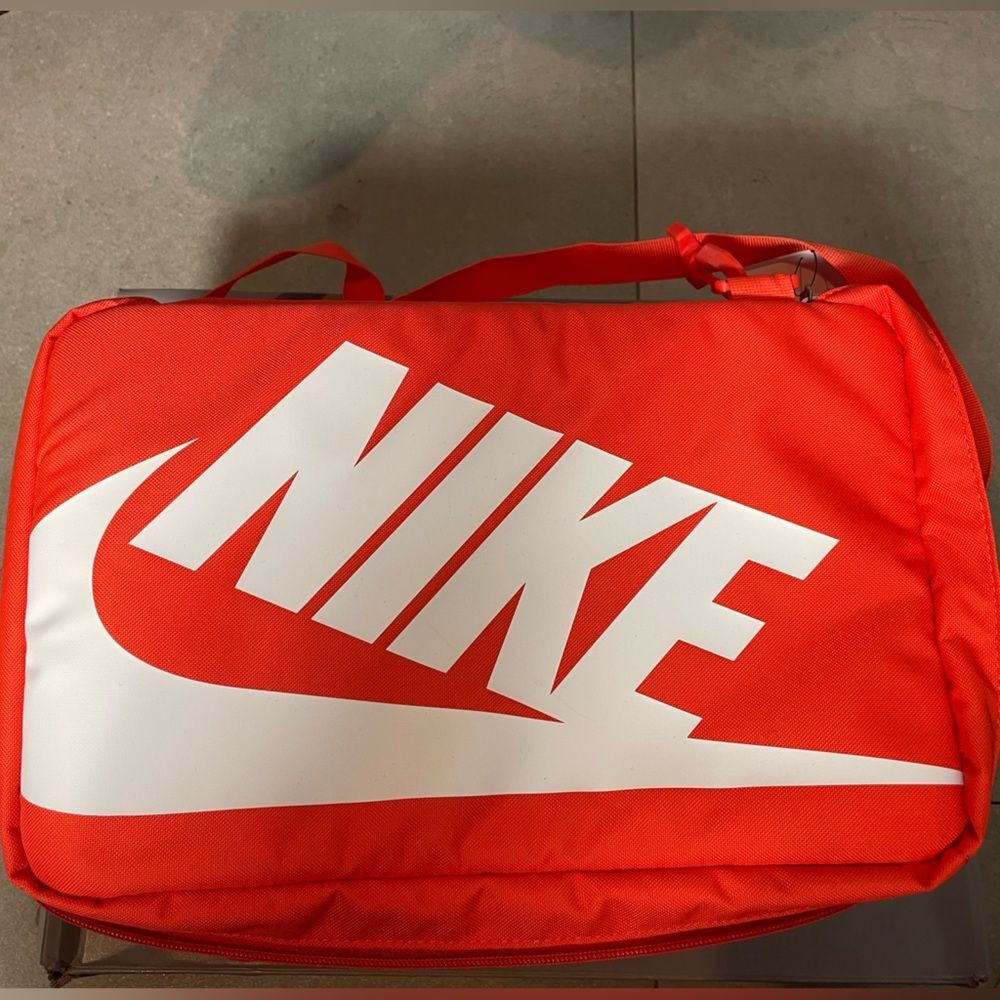 2 Item Black Friday Bundle - Nike Y2K Hoodie - Black - Nike Carryon Bag - Orange